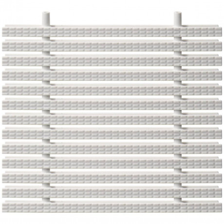Переливная решетка 2-е. соед. AquaViva 295*25mm Classik