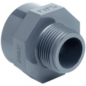 Муфта ПВХ Effast RERMGE025D редукционная, с внешней и внутренней резьбой d3/4