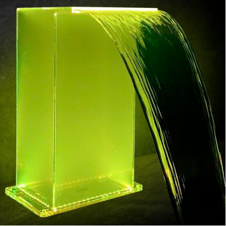 Водопад Aquaviva Г-образный (600х300 мм), RGB LED